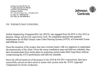 Testimonial from Johnson Control