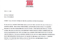 The Mall testimony letter